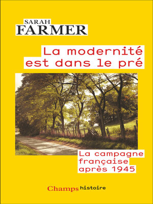 cover image of La modernité est dans le pré